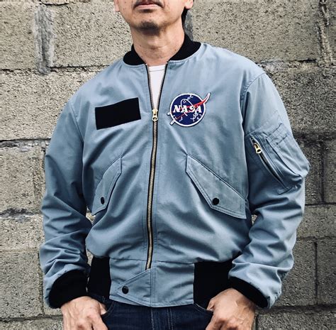 replica nasa flight jacket|nasa flight jacket flying.